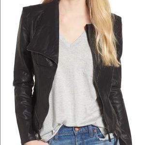 BlankNYC Faux Leather Moto Jacket